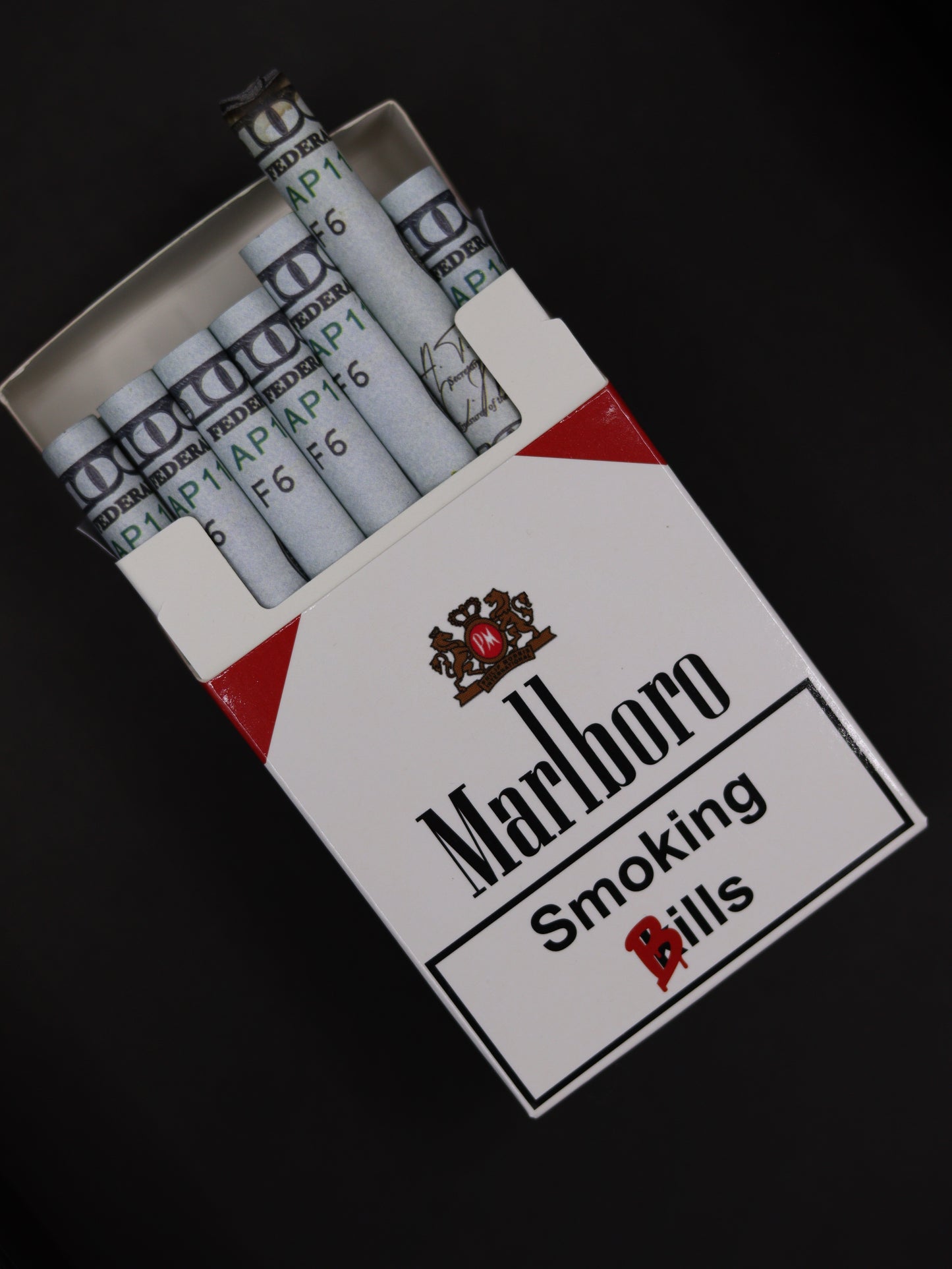 Smoking Bills - USD (Red)