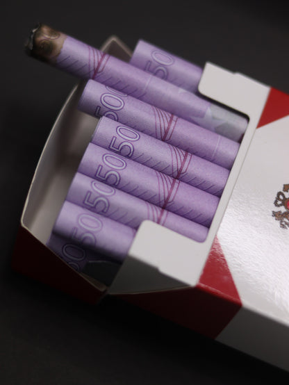 Smoking Bills - EURO (Red)